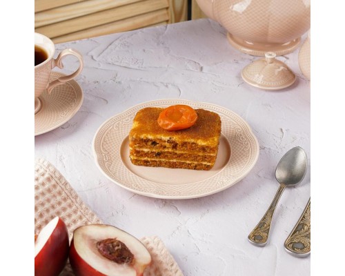 Тарелка d 18 см h2,3 см Aristocrat Peach Tea Noble [6]