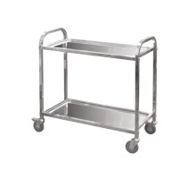 Тележка сервировочная 2-х ярусная 80*45*90 см, P.L. Proff Cuisine
