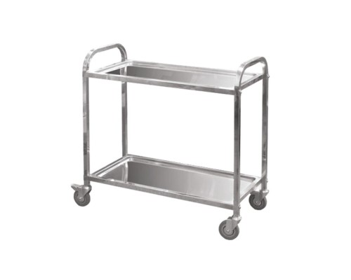Тележка сервировочная 2-х ярусная 80*45*90 см, P.L. Proff Cuisine