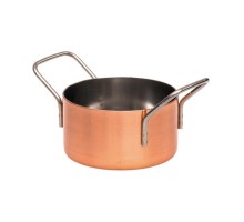 Кастрюля для подачи 9 см h5 см круглая Copper нерж. цвет медь P.L. Proff Cuisine