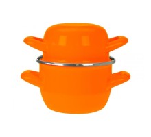 Кастрюля для мидий 2,5 л оранжевая d 20/12,1 см h18,8 см P.L.