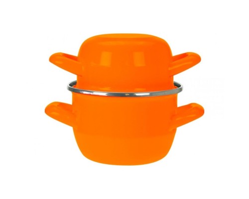 Кастрюля для мидий 2,5 л оранжевая d 20/12,1 см h18,8 см P.L.