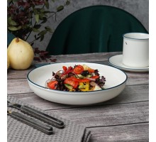 Тарелка с бортом d 23,5 см h4,6 см 1190 мл Bakery Fusion P.L. Proff Cuisine [6]