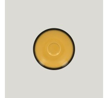 Блюдце RAK Porcelain LEA Yellow 17 см, для чашки 81223409 (желтый цвет)