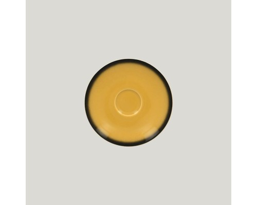 Блюдце RAK Porcelain LEA Yellow 17 см, для чашки 81223409 (желтый цвет)
