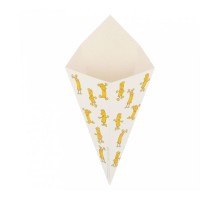 Кулек для фри/снеков CHIPS 100 г, 12,5*22 см, 200 шт/уп, бумага, Garcia de PouИспания