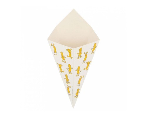 Кулек для фри/снеков CHIPS 100 г, 12,5*22 см, 200 шт/уп, бумага, Garcia de PouИспания