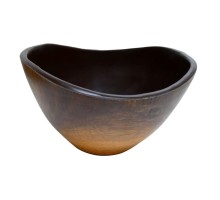 Салатник 3000 мл 25*15,5 см конус African Wood 2 пластик меламин P.L. Proff Cuisine