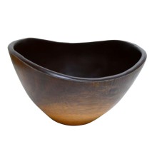 Салатник 3000 мл 25*15,5 см конус African Wood 2 пластик меламин P.L. Proff Cuisine