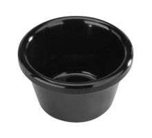 Соусник  50 мл d 5,9 см h3,6 см круглый пластик черный P.L. Proff Cuisine