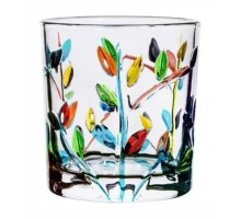 Стакан Олд Фэшн 280 мл Mosaic Flowers d 8 см h8,5 см "UTOPIA" P.L.- Barbossa [6]