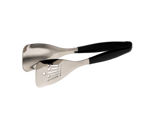 Щипцы универсальные 23,3 см нерж. черные с пласт. вставками P.L. Proff Cuisine