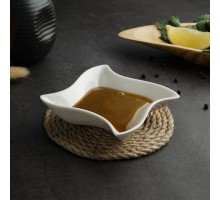 Соусник 60 мл 9,5*9,5 см h2,5 см Mini Mix белый фарфор P.L. Proff Cuisine [6]