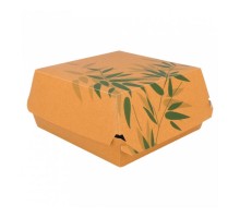 Коробка Feel Green для бургера, 17*17*8 см, картон, 50 шт/уп, Garcia de PouИспания
