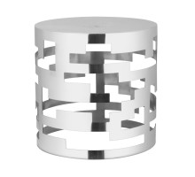 Подставка фуршетная стойка d 20 см h20 см круглая Cutouts нерж. P.L. Hotelware