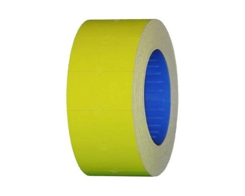 Лента желтая прямоуг. 10 рулонов 21,5*12 мм (рулон/700 наклеек) P.L. LINGER