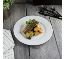 Тарелка d 27,2 см h2,2 см белая фарфор Glory P.L. Proff Cuisine [4]