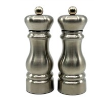 Мельница для перца и соли набор 2 предмета h14 см d 4,7 см нерж. Соль+Перец P.L. Proff Cuisine