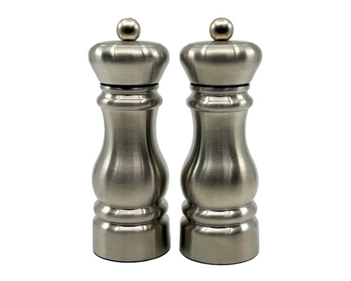 Мельница для перца и соли набор 2 предмета h14 см d 4,7 см нерж. Соль+Перец P.L. Proff Cuisine