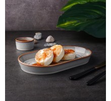 Блюдо овальное 24*13,8 см h2,8 см Evolution Mont Blanc P.L. Proff Cuisine [4]