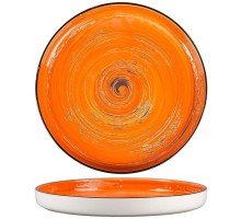 Тарелка с бортом d 28 см h3,1 см Texture Orange Circular P.L. Proff Cuisine [3]