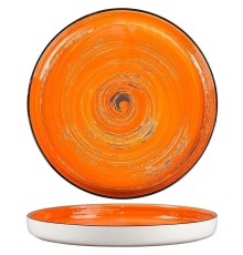 Тарелка с бортом d 28 см h3,1 см Texture Orange Circular P.L. Proff Cuisine [3]