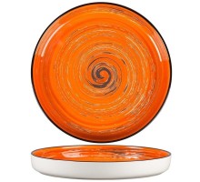 Тарелка с бортом d 23 см h3 см Texture Orange Circular P.L. Proff Cuisine [6]