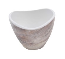 Салатник 2000 мл 19,8*19,5 см h16,2 см овальный Birch пластик меламин P.L. Proff Cuisine