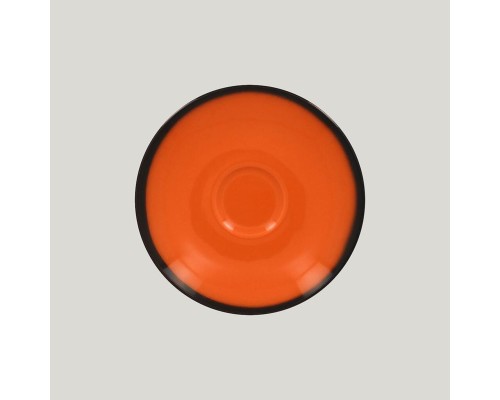 Блюдце RAK Porcelain LEA Orange 17 см, к чашке 81223534 (оранжевый цвет)
