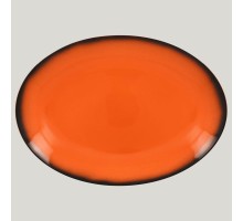 Блюдо овальное RAK Porcelain LEA Orange 32 см (оранжевый цвет)