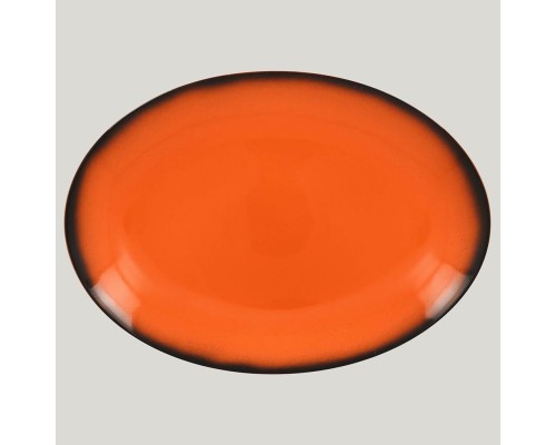 Блюдо овальное RAK Porcelain LEA Orange 32 см (оранжевый цвет)