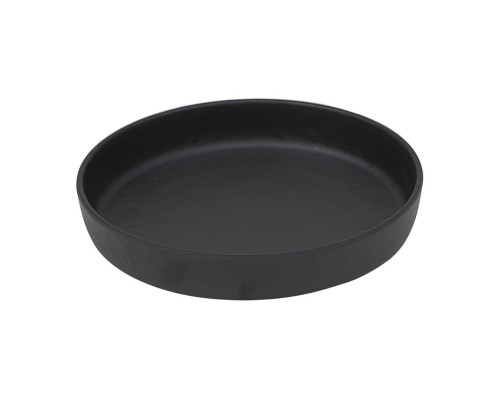 Тарелка с бортом 16,3*3,5 см Black Finish 300 мл пластик меламин P.L. Proff Cuisine