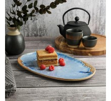 Блюдо овальное 28*18,3 см h2,1 см Blue Panasia P.L. Proff Cuisine [1]