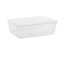 Контейнер для продуктов прямоуг. 4,5 л. 29,8*19,7*10,7 см. с пласт. крышкой P.L. Proff Cuisine