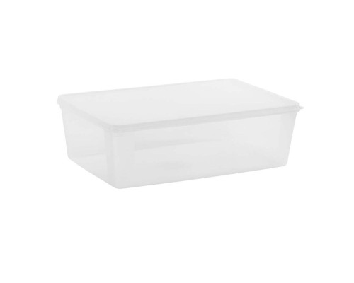 Контейнер для продуктов прямоуг. 4,5 л. 29,8*19,7*10,7 см. с пласт. крышкой P.L. Proff Cuisine