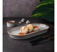 Блюдо овальное 30*16,5 см h3 см Evolution Mont Blanc P.L. Proff Cuisine [3]