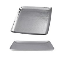 Блюдо квадратное 27*27 см h1,5 см (поднос) Dents нерж. P.L. P.L. Hotelware