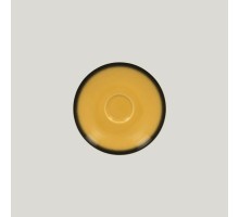 Блюдце RAK Porcelain LEA Yellow 15 см, для чашки 81223411 (желтый цвет)