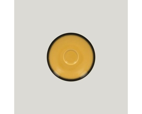 Блюдце RAK Porcelain LEA Yellow 15 см, для чашки 81223411 (желтый цвет)