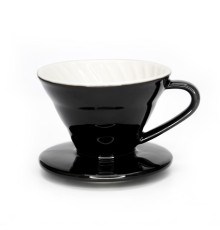 Воронка фильтр для заваривания кофе, пуровер (дриппер) 1-2 чашки керамический P.L.- Barbossa