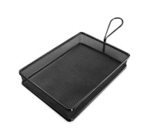 Корзинка для подачи 25,6*18*5,2 см, черная металл P.L. Proff Cuisine