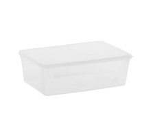 Контейнер для продуктов прямоуг. 6,5 л. 34,2*22,7*11,3 см. с пласт. крышкой P.L. Proff Cuisine