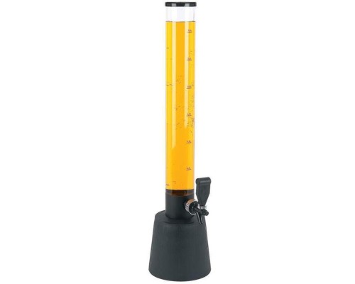 Башня пивная 3 л с емкостью для льда h80 см d 10,5 см акрил P.L. - BarWare