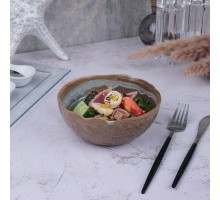 Салатник 695 мл d 15,3/7,6 см h6,3 см Dark Brown Northern lights Frutti di Mare P.L. [1]