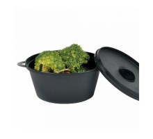 Фуршетная мини-кастрюлька с крышкой, 350 мл, 15,6*10*7,3 см, 6 шт, СВЧ, PP