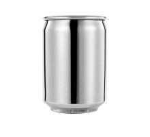 Стакан для коктейля банка 400 мл "Кола" d 7,2 см h10,5 см нерж. P.L.- Barbossa