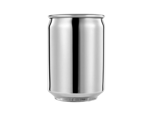 Стакан для коктейля банка 400 мл "Кола" d 7,2 см h10,5 см нерж. P.L.- Barbossa