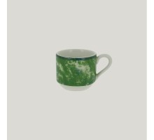 Чашка для эспрессо RAK Porcelain Peppery 90 мл штабелируемая, зеленый цвет