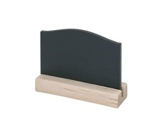 Табличка грифельная 7,5*5 см на подставке набор 4 шт черная Garcia De Pou