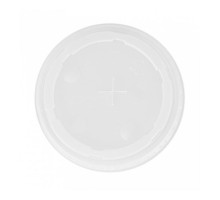 Крышка для стаканов арт. 81210253, 8,4 см, прозрачная, PS, 100 шт